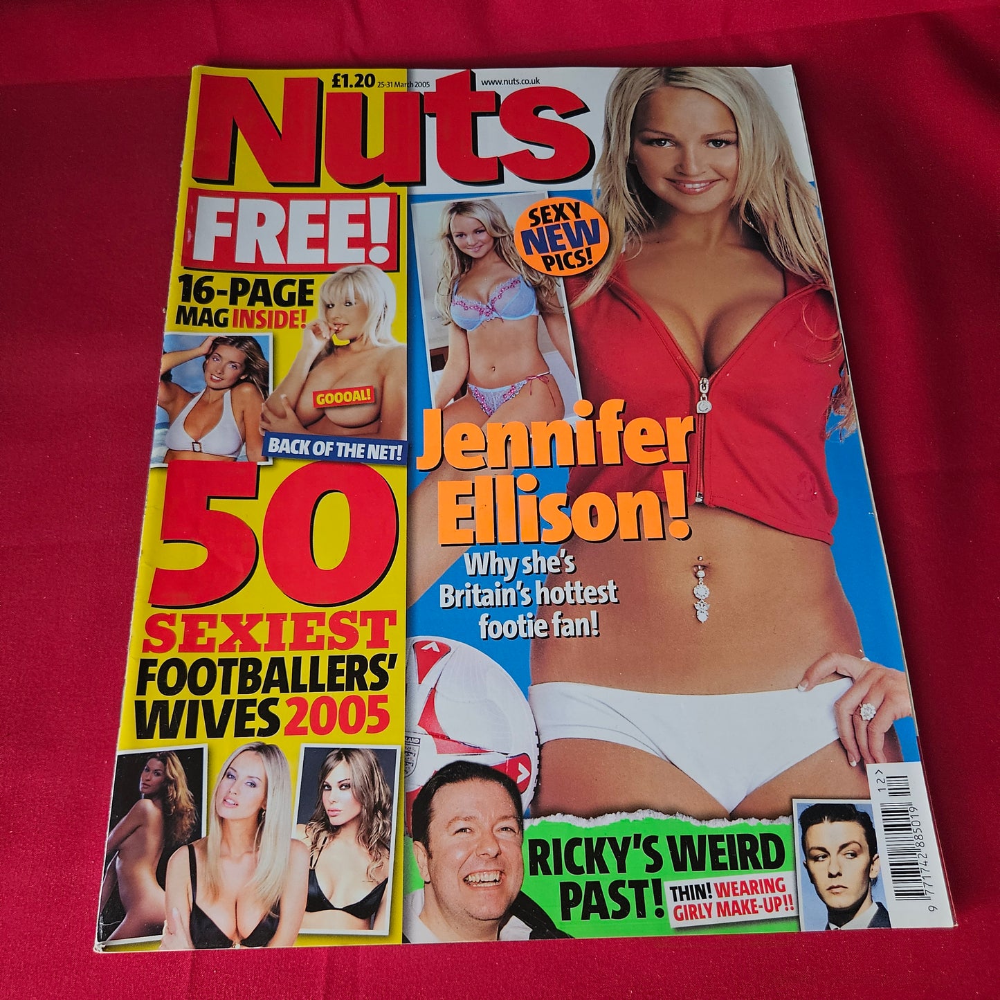 Nuts Magazine 25-31 March 2005 Jennifer Ellison Michelle Marsh SKU 1466