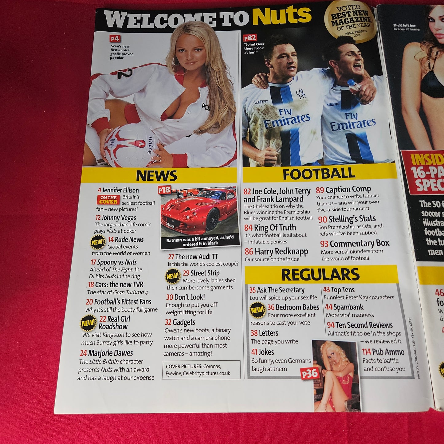 Nuts Magazine 25-31 March 2005 Jennifer Ellison Michelle Marsh SKU 1466