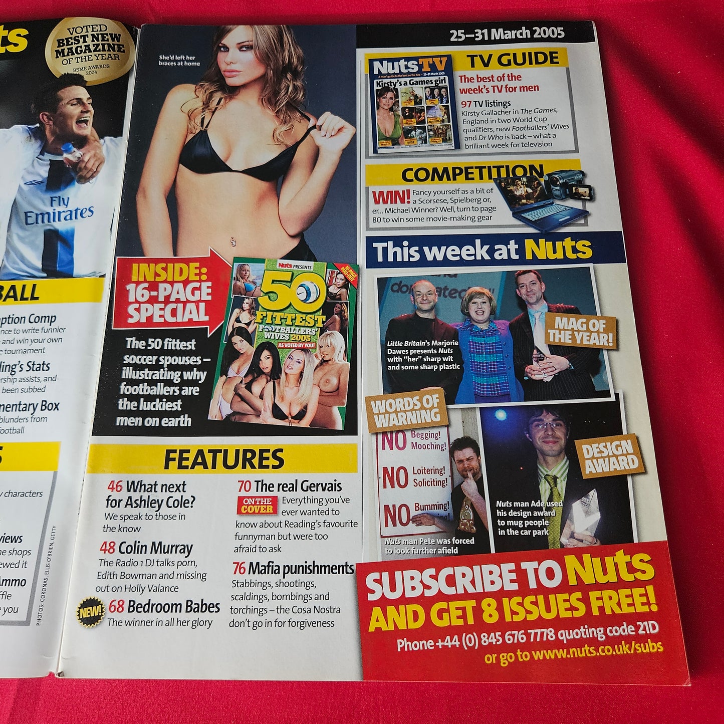 Nuts Magazine 25-31 March 2005 Jennifer Ellison Michelle Marsh SKU 1466