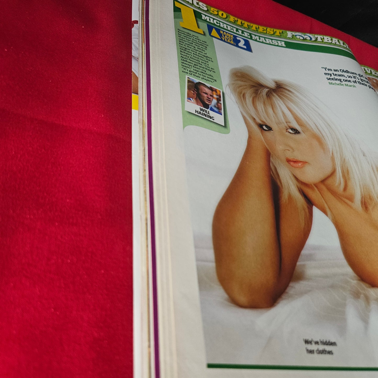 Nuts Magazine 25-31 March 2005 Jennifer Ellison Michelle Marsh SKU 1466