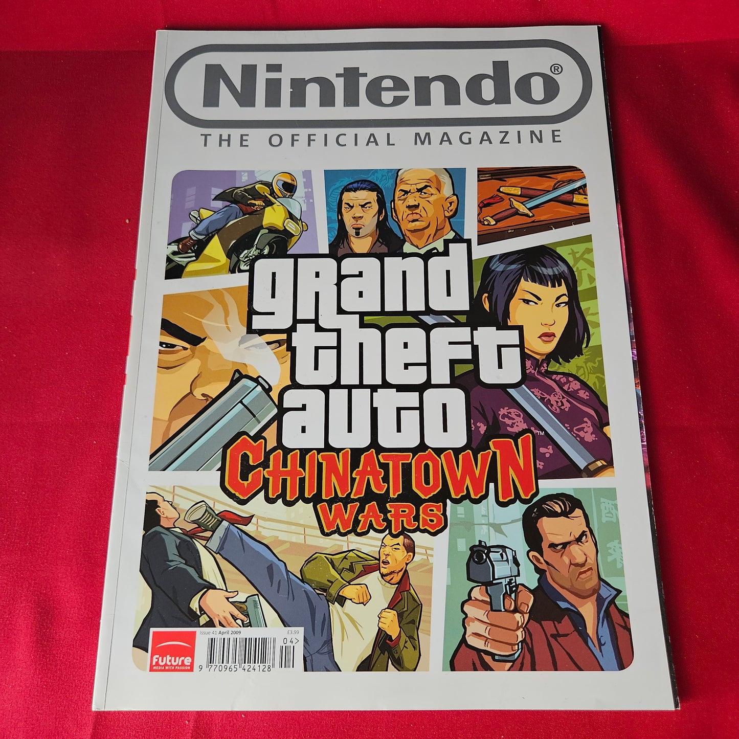Official Nintendo Magazine April 2009 GTA Chinatown Wars Mario Luigi SKU 1467