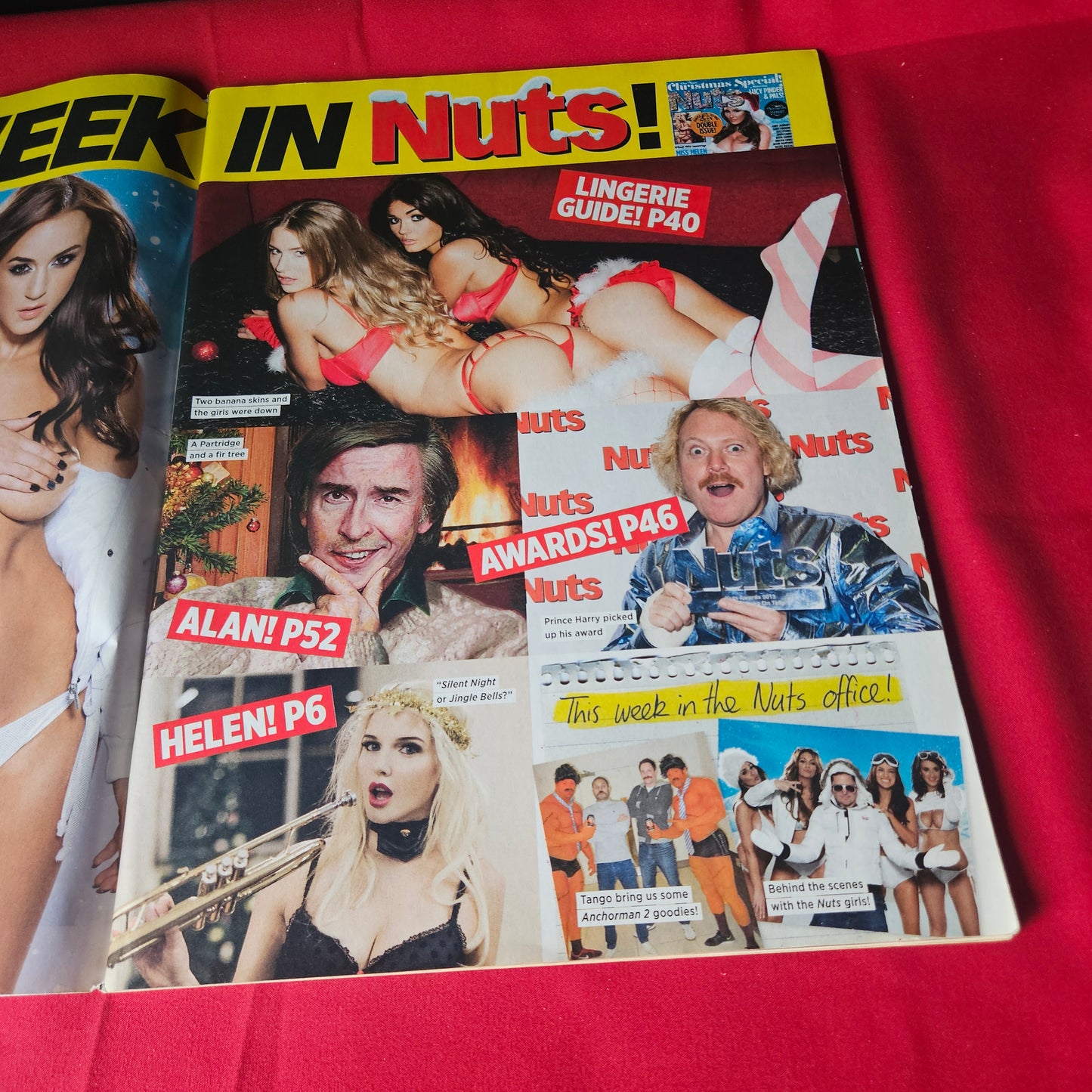 Nuts Magazine 13-26 December 2013 Lucy Pinder Helen Flanagan Rosie Jones SKU 1468