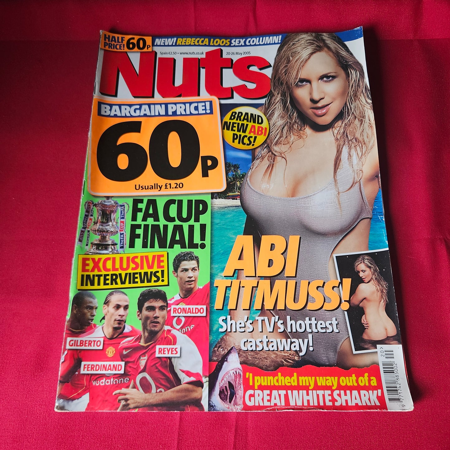 Nuts Magazine 20-26 May 2005 Abi Titmuss Rebecca Loos Kelly Brook SKU 1468