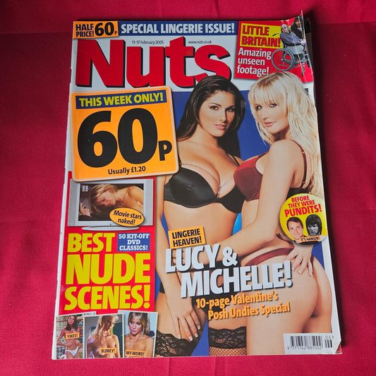 Nuts Magazine 11-17 February 2005 Lucy Pinder Michelle Marsh Emma Davis Lauren Pope SKU 1468