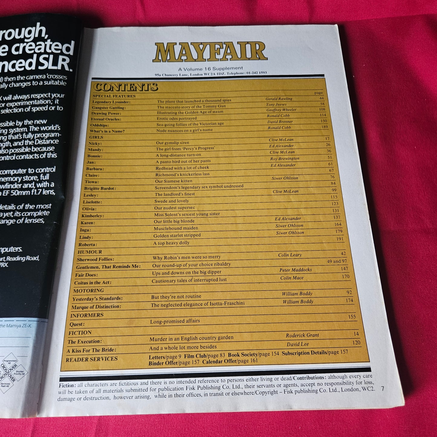Best of Mayfair Special Collector's Edition Brigitte Bardot Models SKU 1469