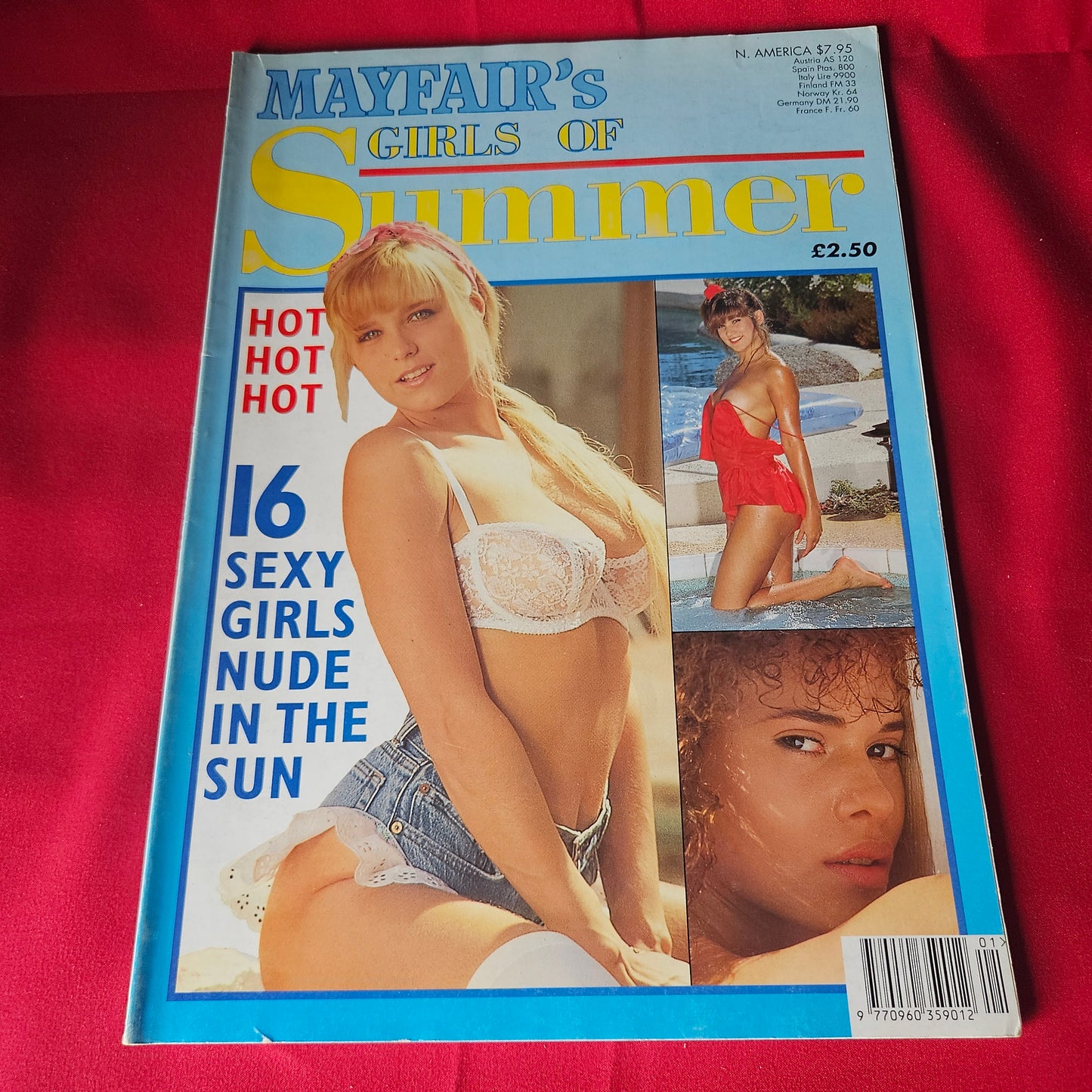 Mayfair Girls of Summer No 5 Samantha Fox Summer Special Magazine SKU 1469