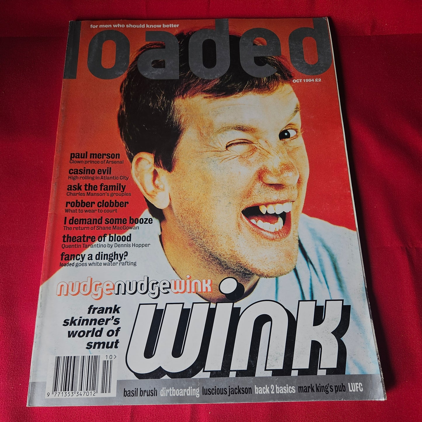Loaded Magazine October 1994 Gabrielle Reece Frank Skinner SKU 1470