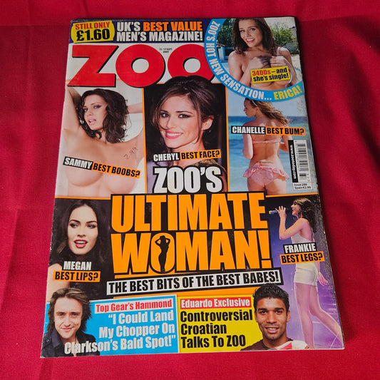 ZOO Magazine 11-17 September 2009 Sammy Braddy Chanelle Hayes Erica Cheryl SKU 1471