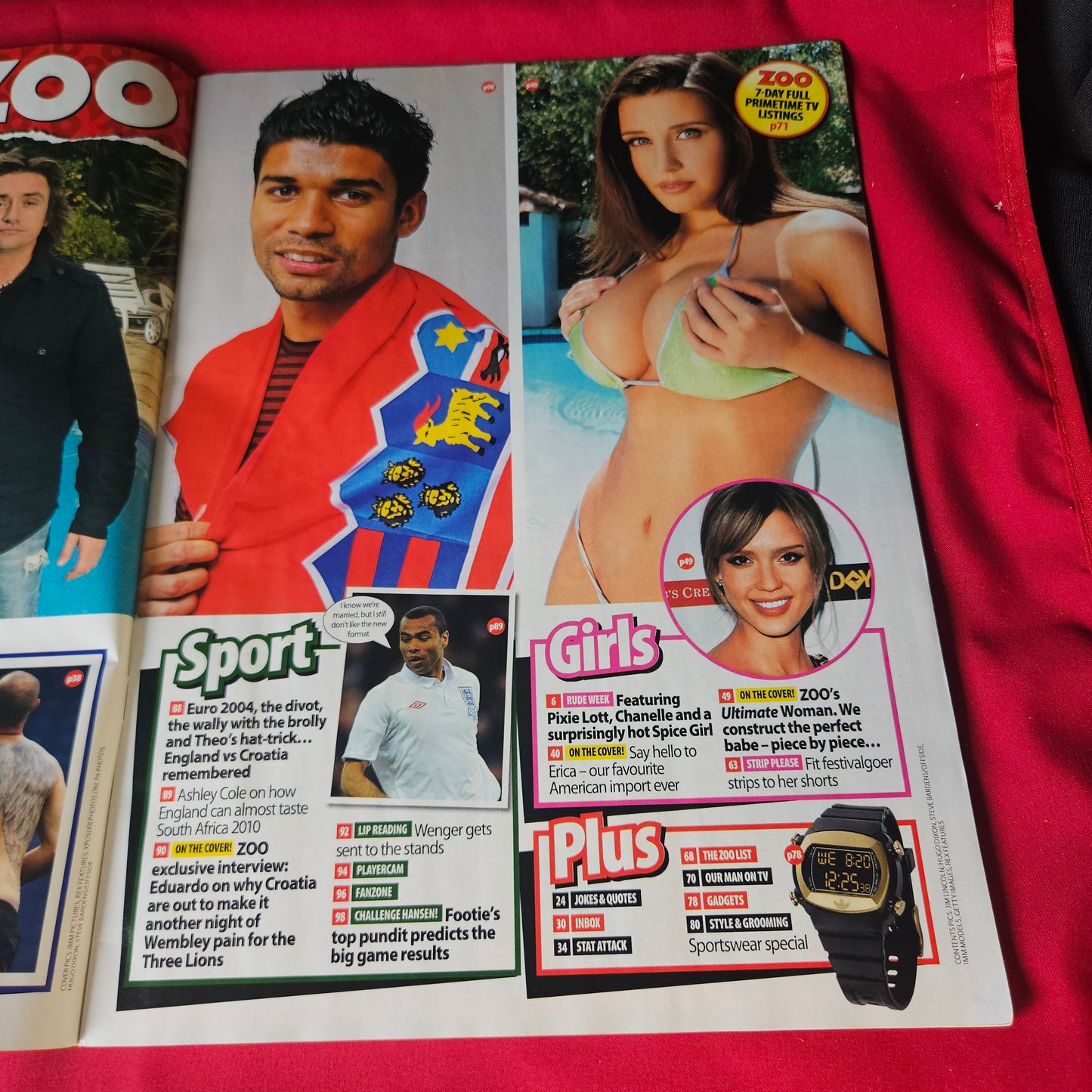 ZOO Magazine 11-17 September 2009 Sammy Braddy Chanelle Hayes Erica Cheryl SKU 1471