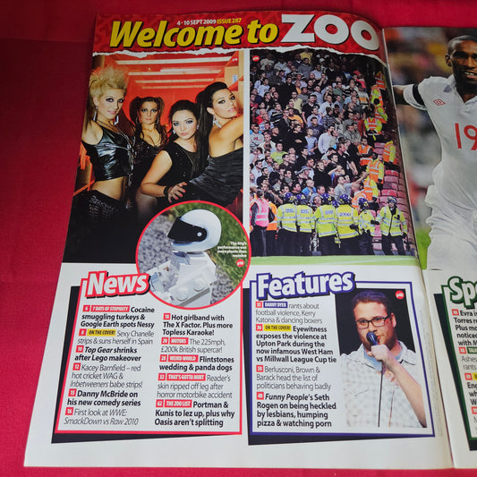 ZOO Magazine 4-10 September 2009 India Reynolds Chanelle Amii Grove SKU 1471