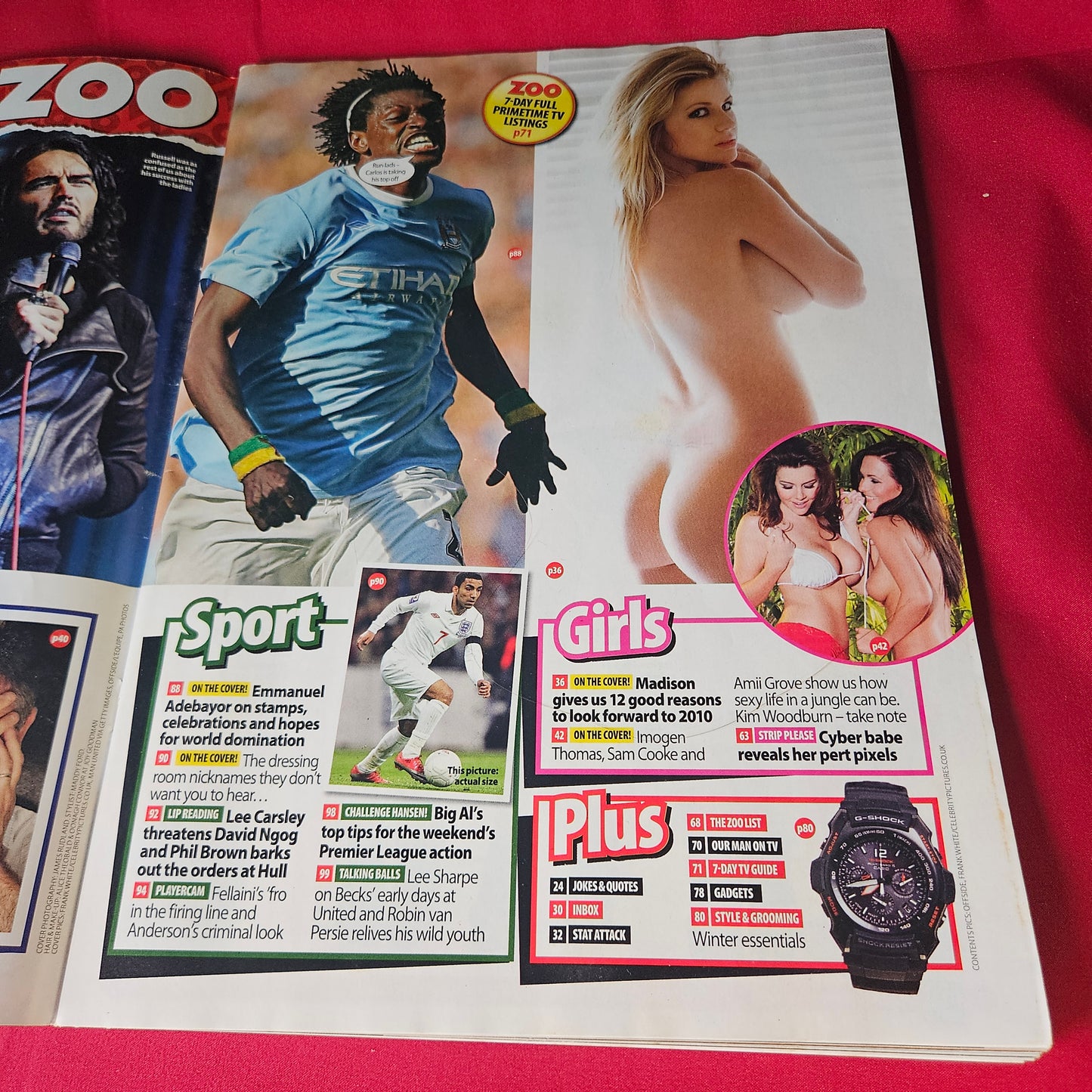 ZOO Magazine 20-26 November 2009 Imogen Thomas Sam Cooke Amii Grove SKU 1471