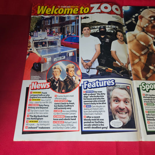ZOO Magazine 13-19 November 2009 Gemma Merna Sammie Pennington SKU 1471