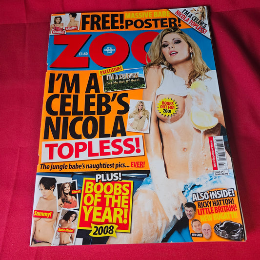 ZOO Magazine 21-27 November 2008 Nicola McLean Sammy Braddy Alice Goodwin SKU 1471