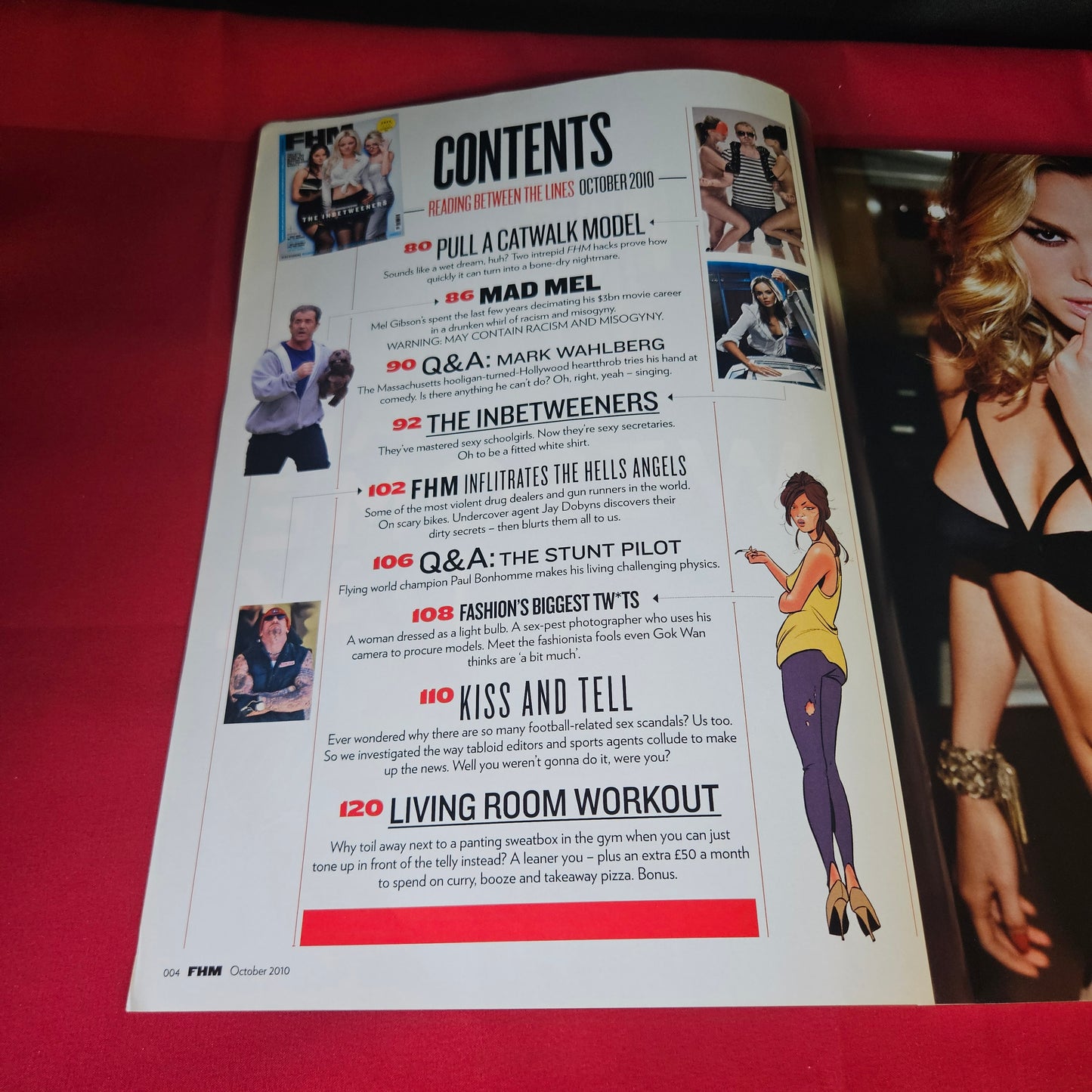 FHM Magazine October 2010 Emily Atack Emily Head Hannah Tointon SKU 1472