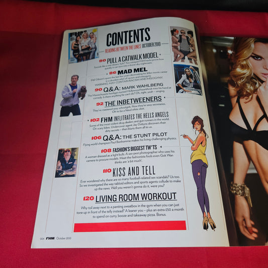 FHM Magazine October 2010 Emily Atack Emily Head Hannah Tointon SKU 1472