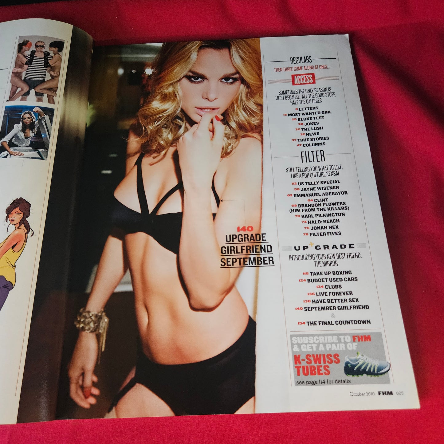 FHM Magazine October 2010 Emily Atack Emily Head Hannah Tointon SKU 1472
