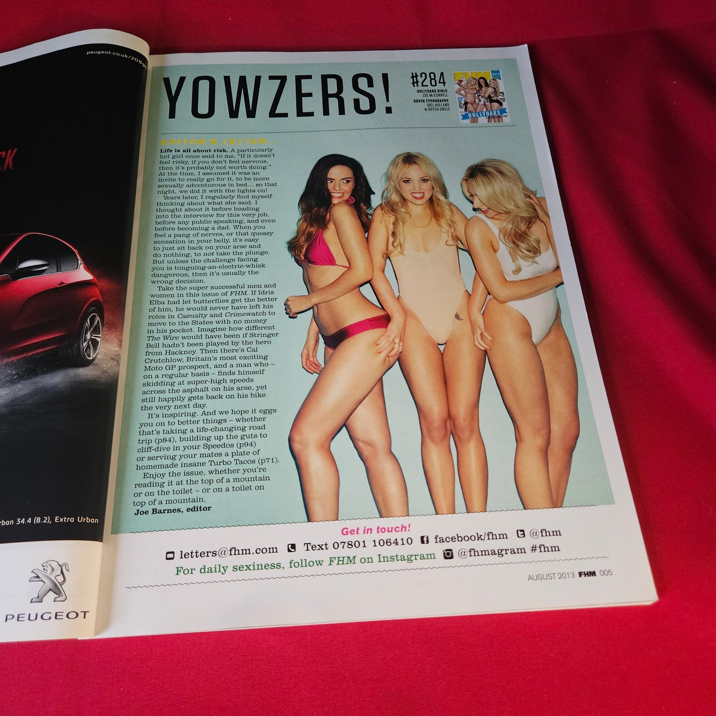 FHM Magazine August 2013 Gemma Merna Jorgie Porter Jennifer Metcalfe Idris Elba 1474