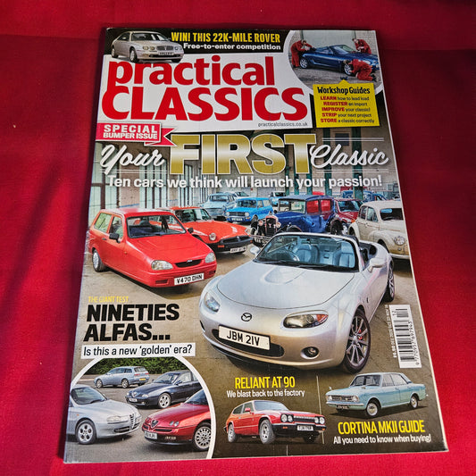 Practical Classics Magazine December 2025 Mazda MX-5 Ford Cortina Reliant Scimitar SKU 1476