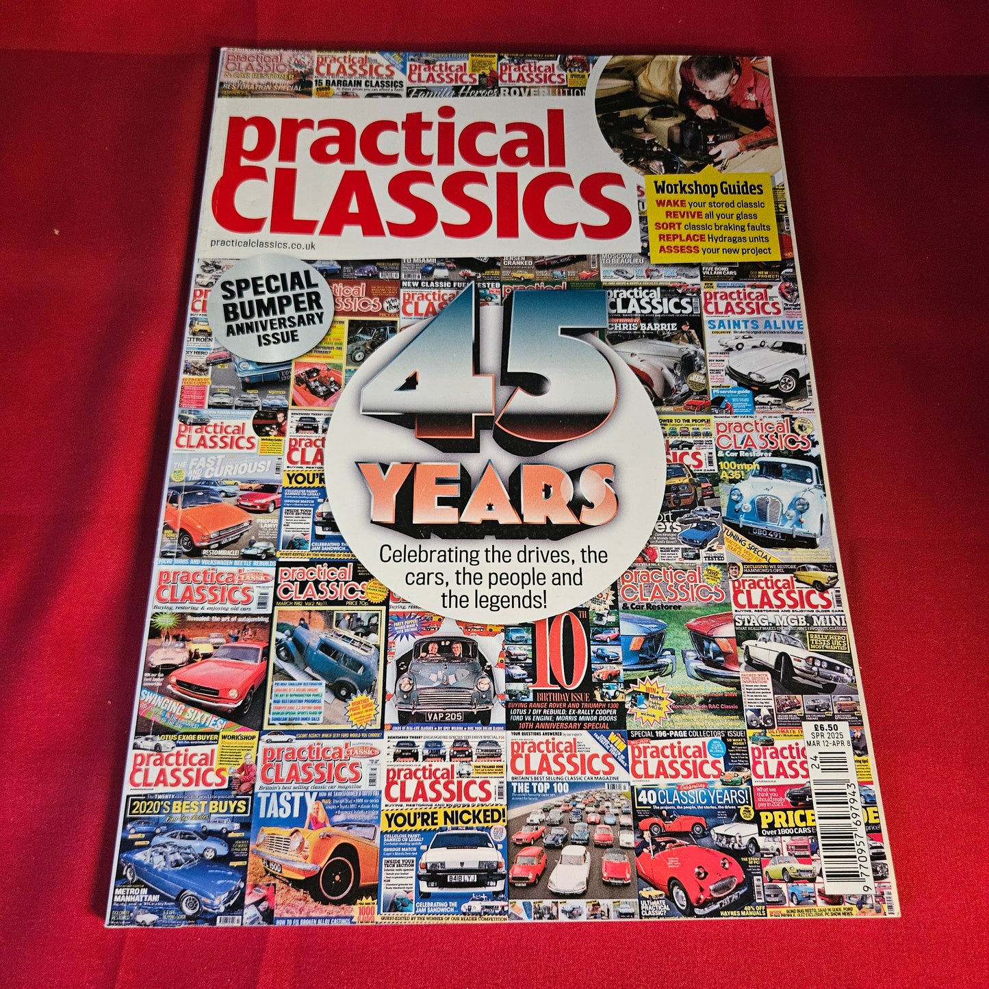 Practical Classics Magazine April 2025 MGB Mini Stag Austin Rover Classic Cars SKU 1476