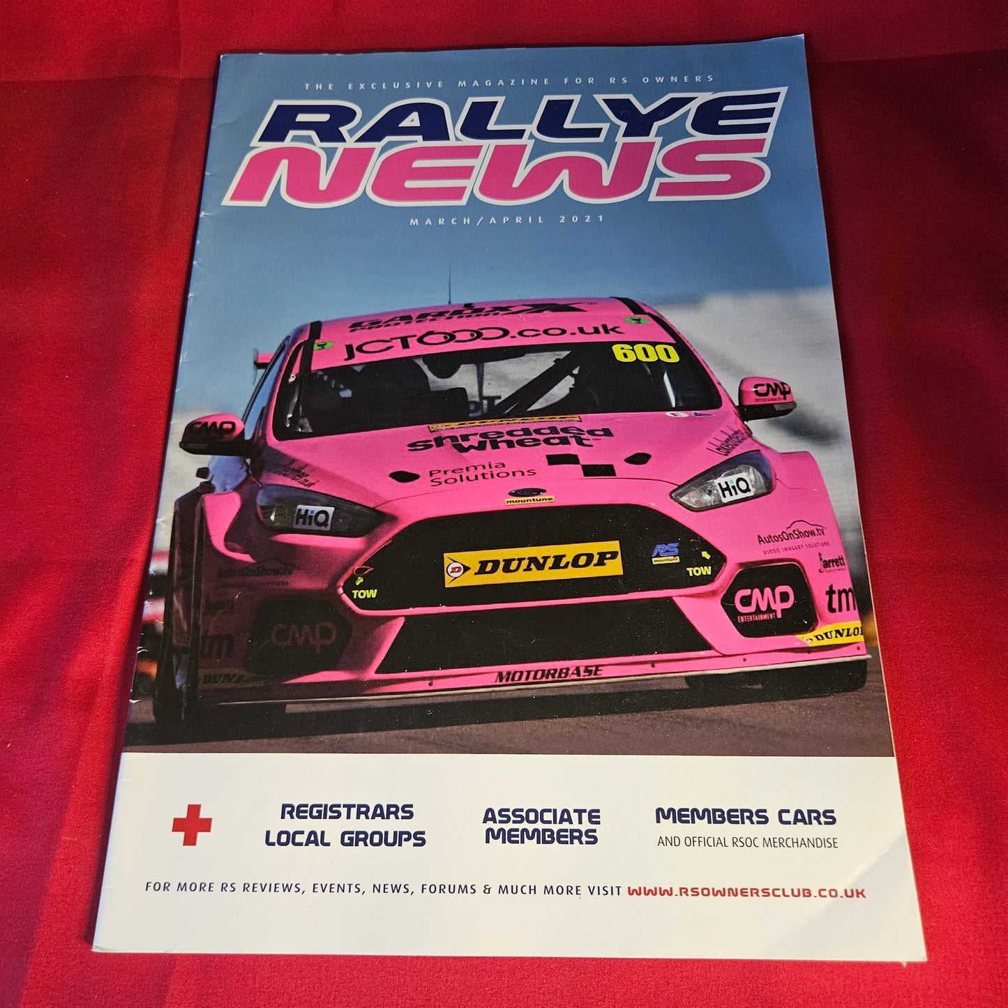 Rallye News Magazine March/April 2021 Ford Focus RS BTCC Racing RS Owners Club SKU 1477