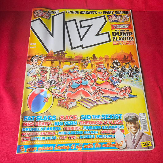 Viz Magazine September 2018 Issue 278 Fat Slags Sid the Sexist 8 Ace SKU 1479