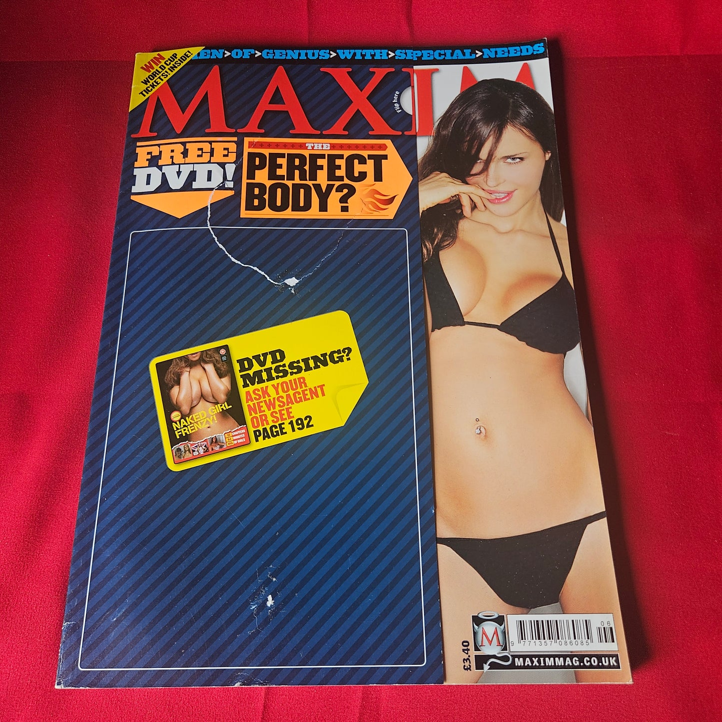 Maxim Magazine June 2006 Nina Moric Kyla Cole Autumn Reeser SKU 1480