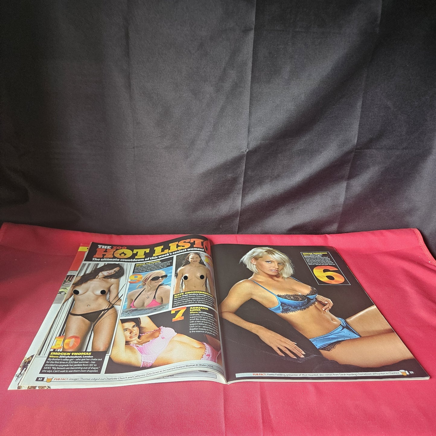 Zoo Magazine 15-21 February 2008 Emma Frain Amii Grove Sammie Pennington SKU 1481
