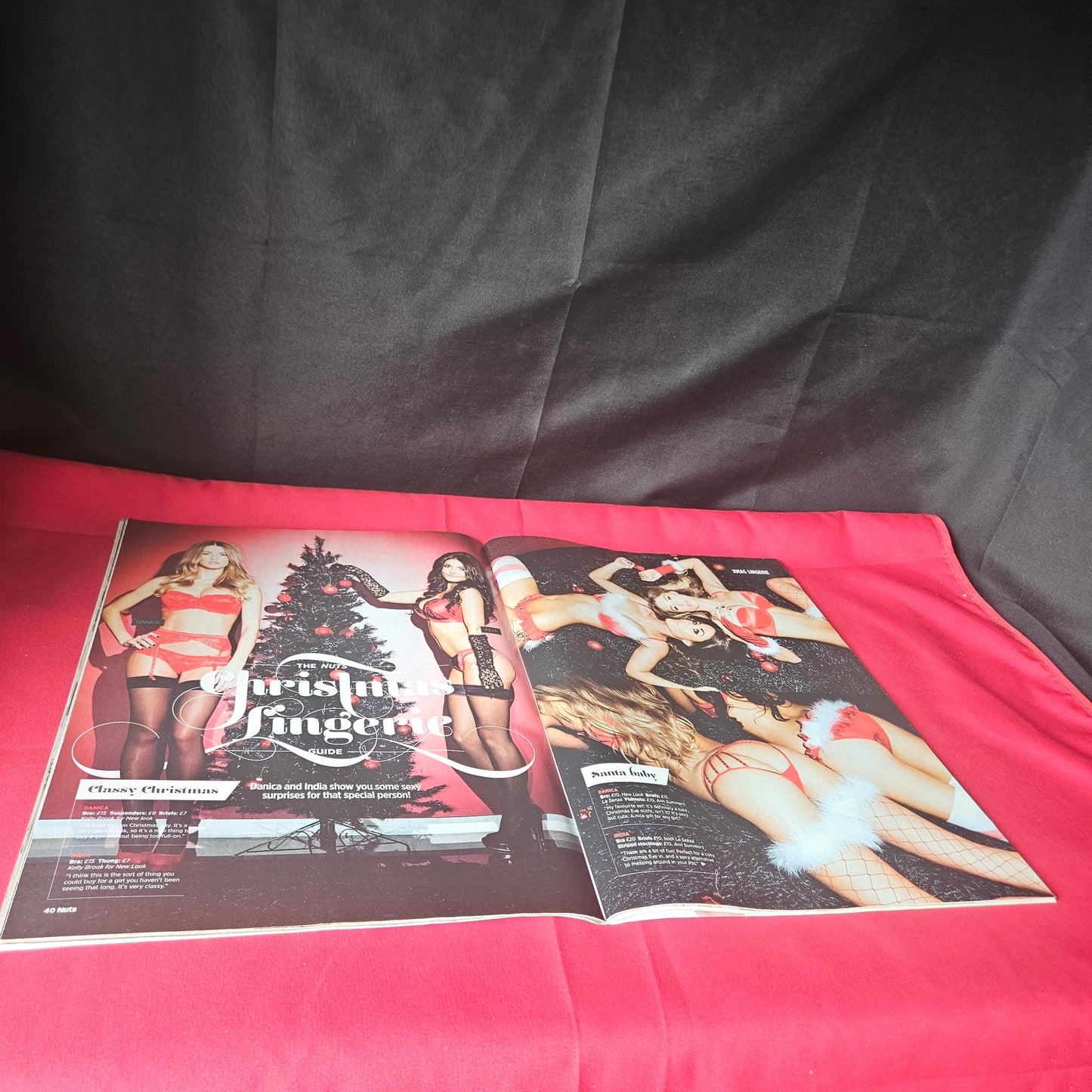 Nuts Magazine 13-26 December 2013 Lucy Pinder Helen Flanagan Rosie Jones Christmas SKU 1481