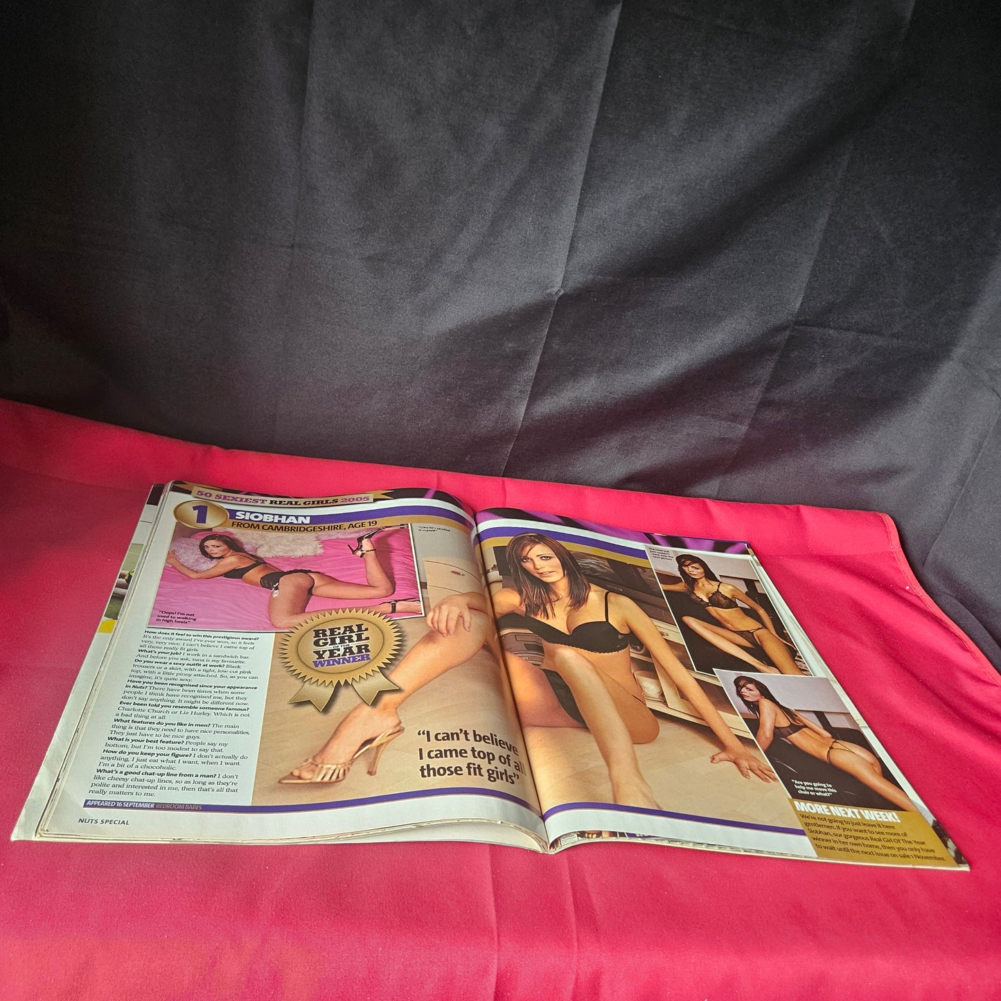 Nuts Magazine 28 October – 3 November 2005 Kayleigh Pearson Real Girl of the Year 2005 SKU 1481