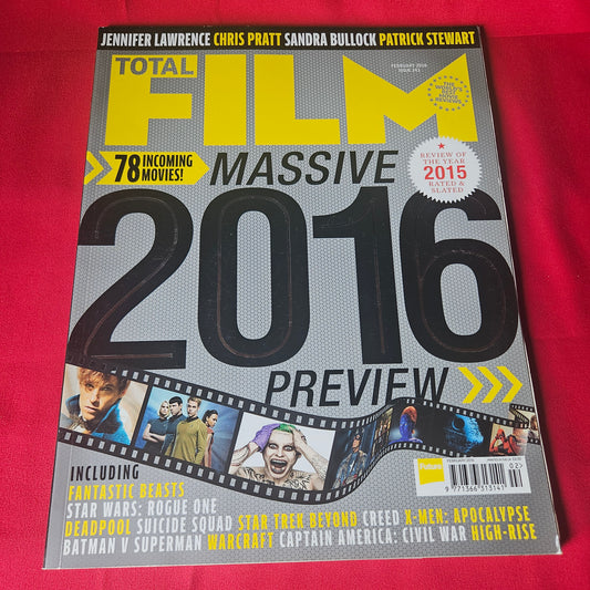 Total Film Magazine February 2016 Issue 241 Deadpool Suicide Squad Star Wars Rogue One SKU 1482