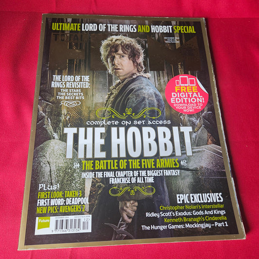 Total Film Magazine December 2014 The Hobbit Martin Freeman Interstellar SKU 1483
