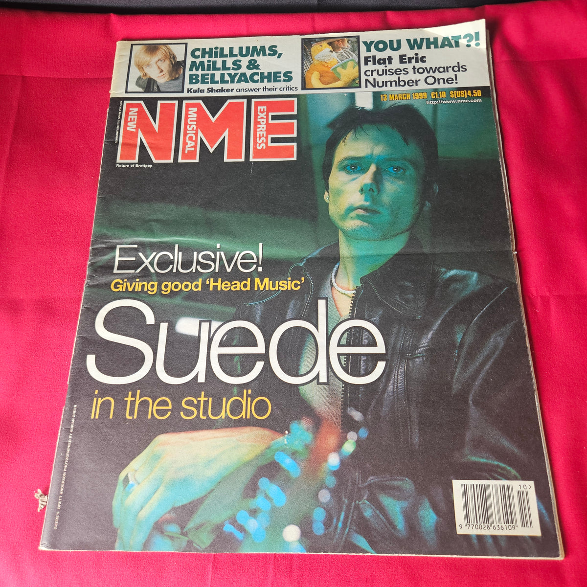 NME Magazine 13 March 1999 Suede Brett Anderson Kula Shaker NP001