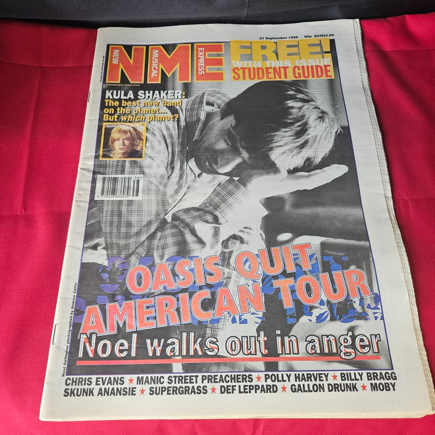 NME Magazine 21 September 1996 Oasis Noel Gallagher Kula Shaker Manic Street Preachers NP003