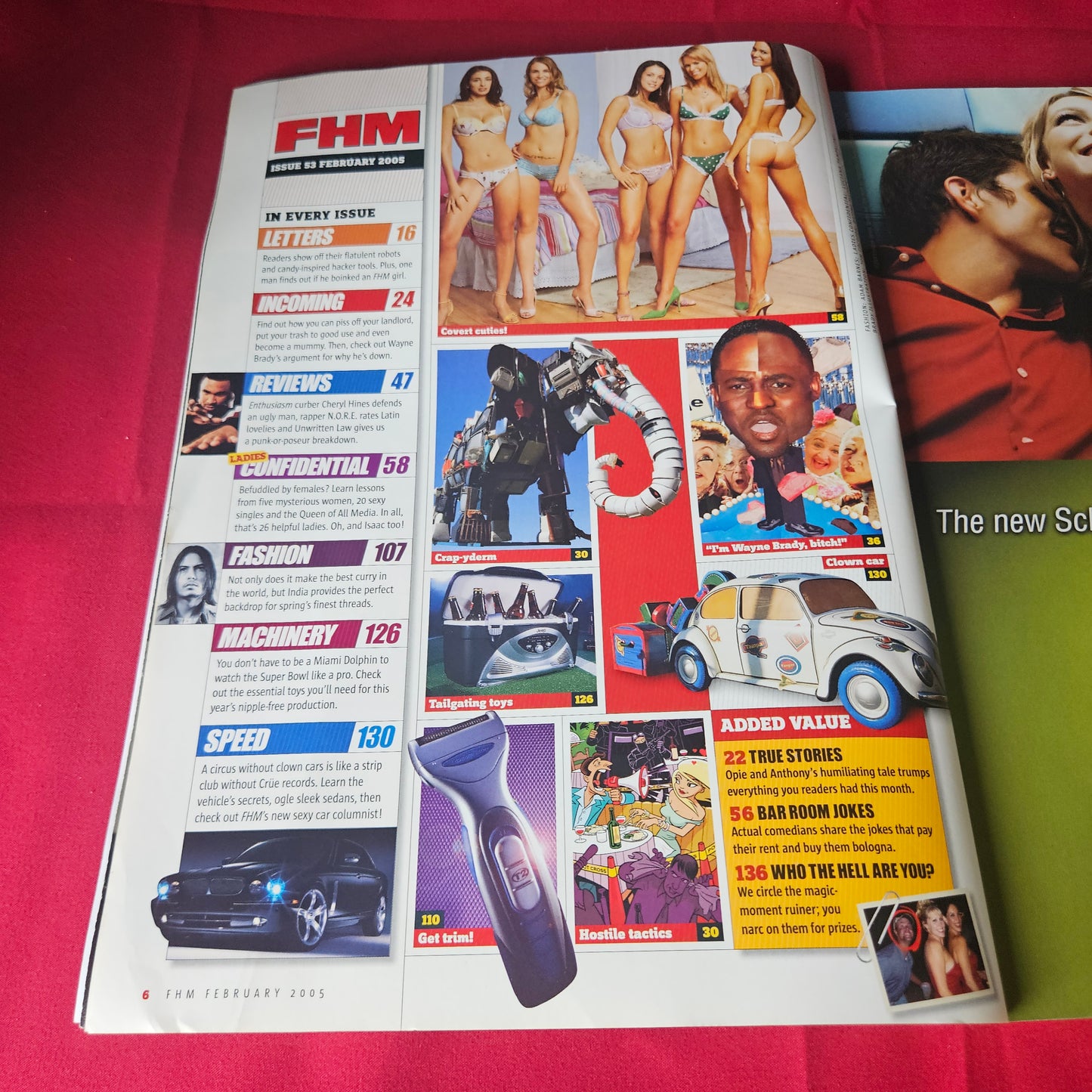 FHM US Magazine February 2005 Teri Hatcher Courtney Hansen Desperate Housewives 1484