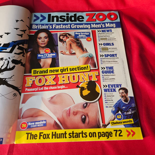 Zoo Magazine 22-28 July 2005 Abi Titmuss Jessica Alba Imogen Bailey SKU 1486
