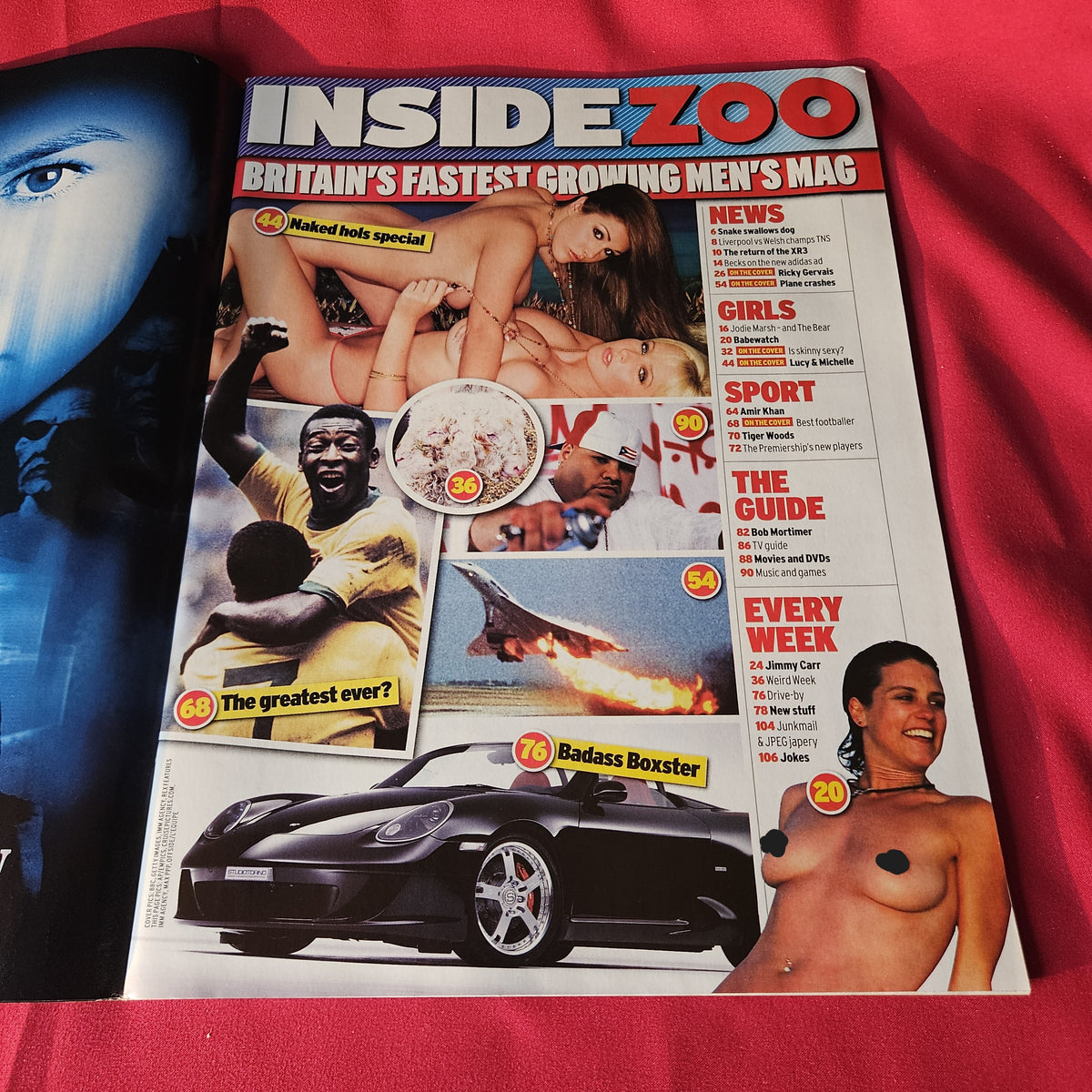 Zoo Magazine 15-21 July 2005 Lucy Pinder Michelle Marsh Jodie Marsh Issue 75 SKU 1486