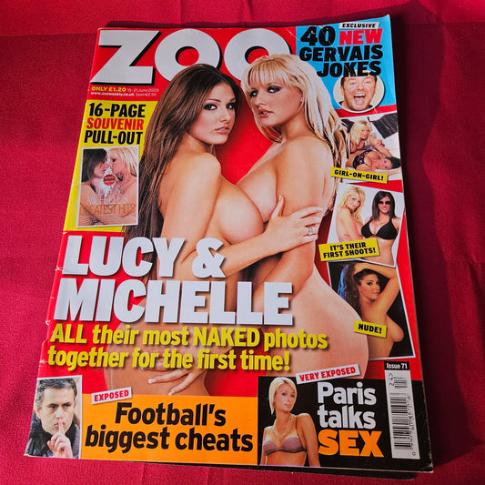Zoo Magazine 15-21 June 2005 Lucy Pinder Michelle Marsh Sophie Howard SKU 1486