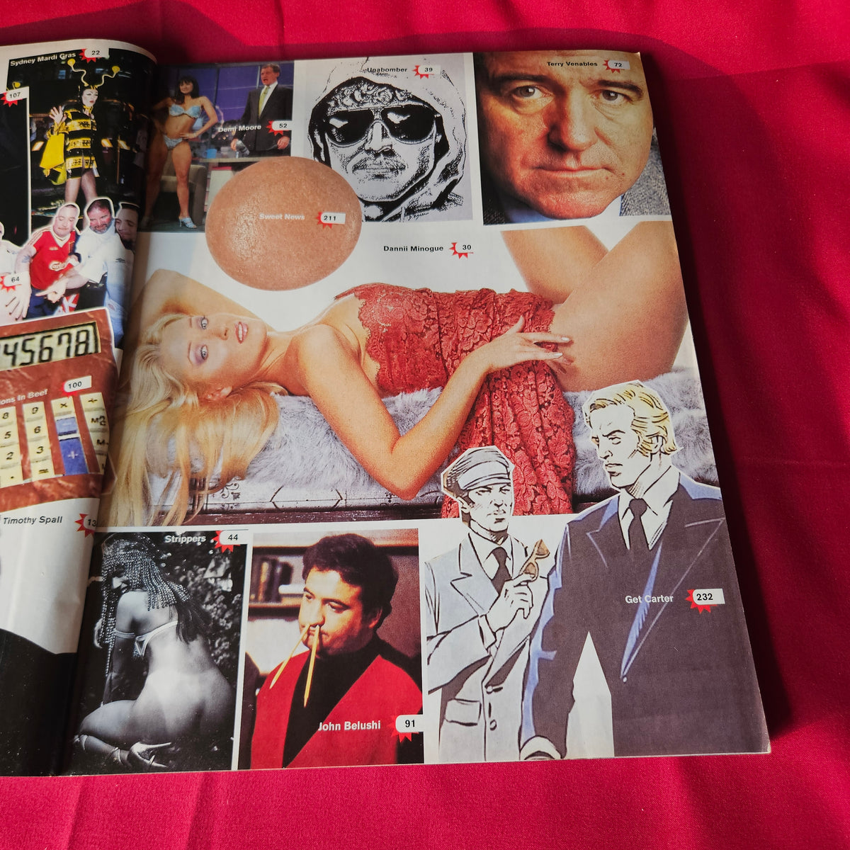 Loaded Magazine June 1996 Dannii Minogue Sarah Stockbridge Demi Moore Chris Tarrant SKU 1488
