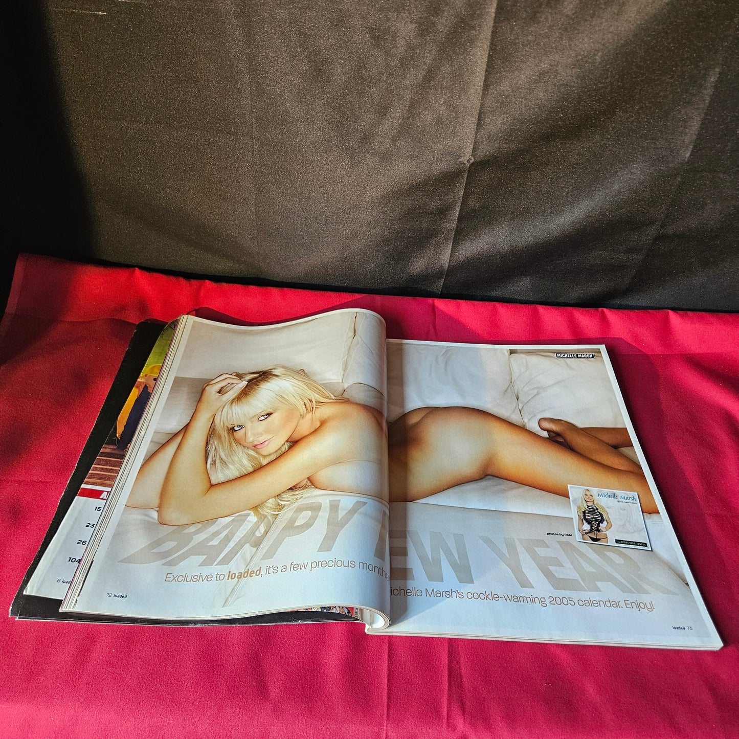 Loaded Magazine January 2005 Issue 129 Dita Von Teese Michelle Marsh Xzibit SKU 1488