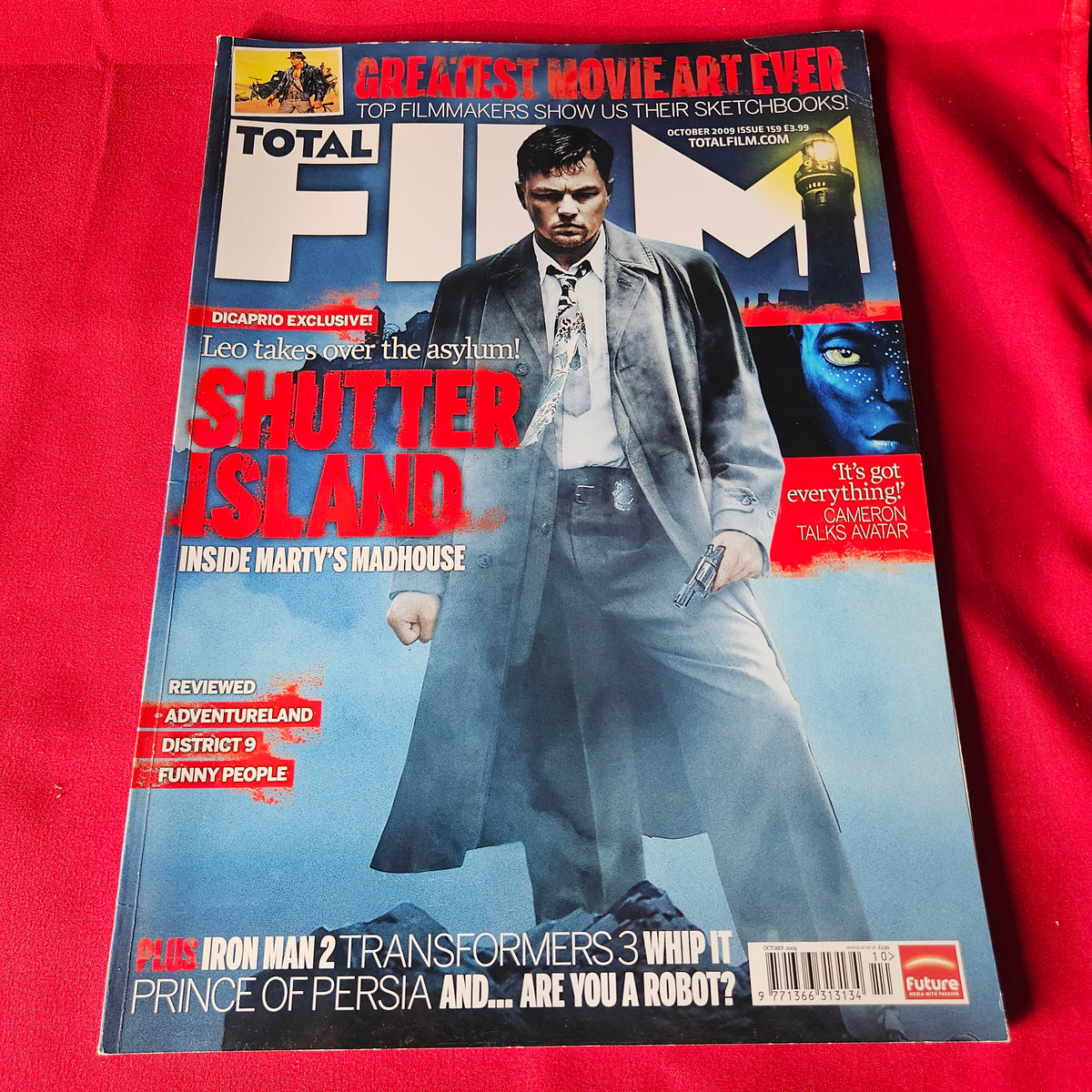 Total Film Magazine October 2009 Leonardo DiCaprio Shutter Island Avatar SKU 1491