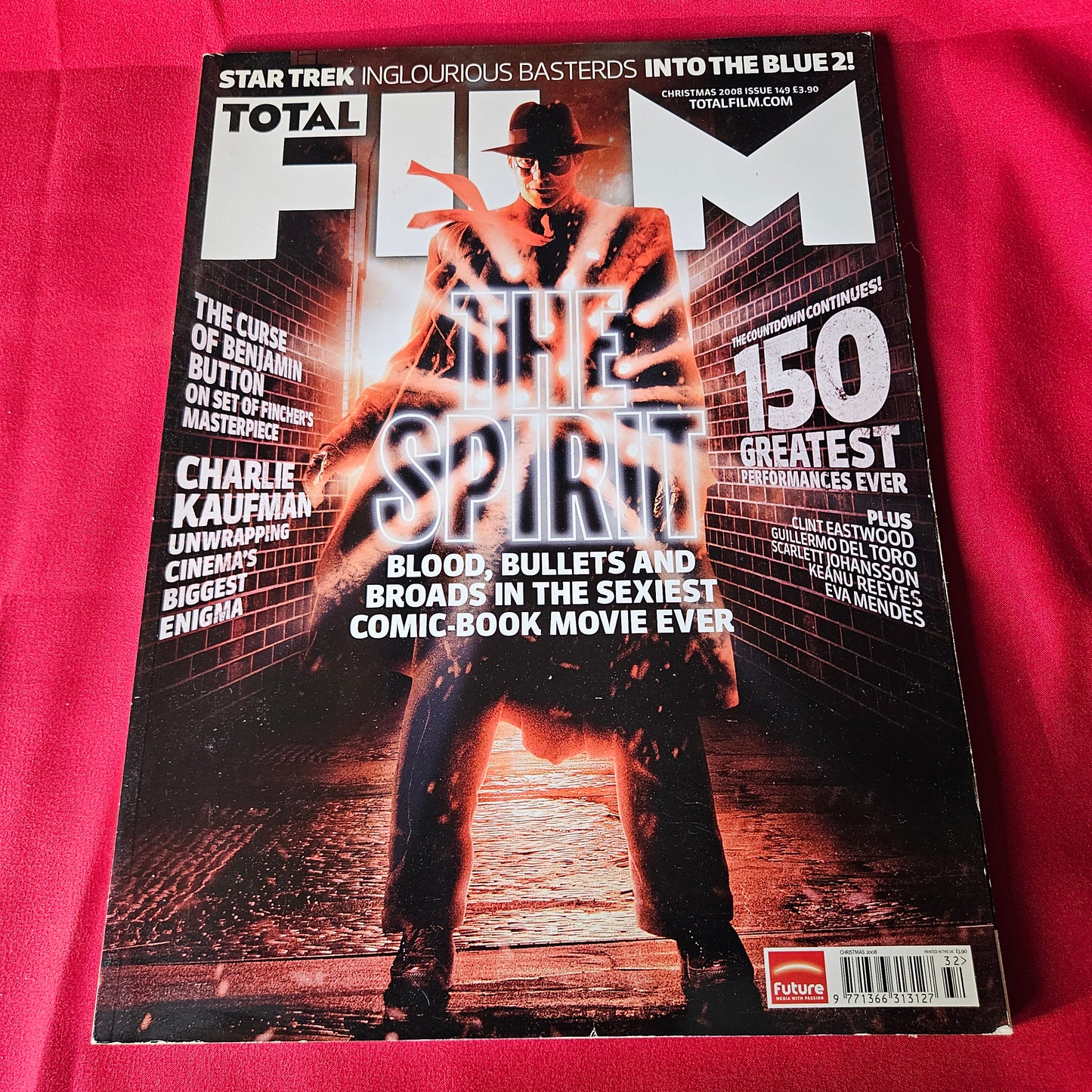 Total Film Magazine Christmas 2008 Issue 149 The Spirit Star Trek SKU 1491