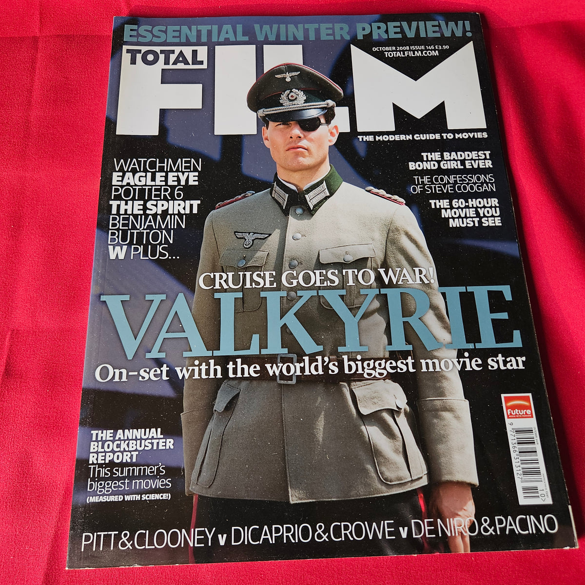 Total Film Magazine October 2008 Issue 146 Tom Cruise Valkyrie Movie SKU 1491