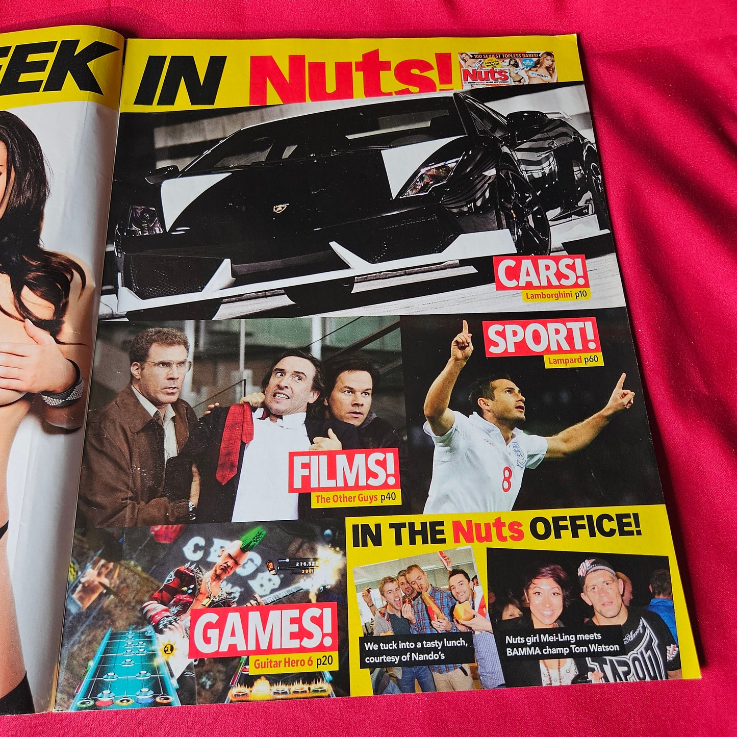 Nuts Magazine 28 May-3 June 2010 Keeley Hazell Lucy Pinder Lindsey Strutt SKU 1492
