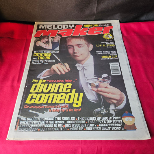 Melody Maker Magazine 4 April 1998 Divine Comedy Catatonia Travis Stereophonics NP003