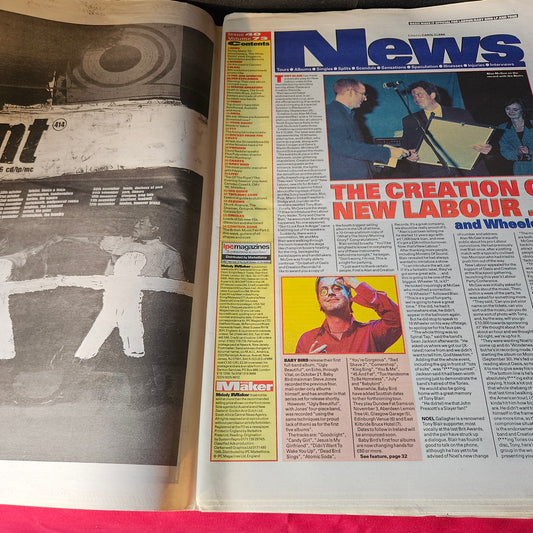 Melody Maker Magazine 5 October 1996 Baby Bird Oasis Metallica Richey Manic NP003