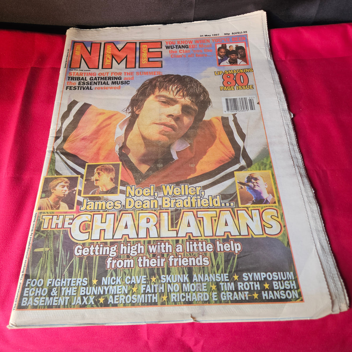 NME Magazine 31 May 1997 The Charlatans Noel Gallagher Paul Weller James Dean Bradfield NP005