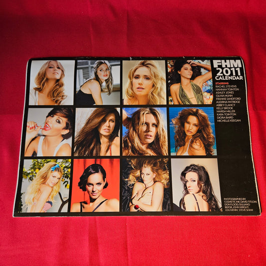FHM Magazine 2011 Calendar Rachel Stevens Hannah Tointon Ashley Jones Abbey Clancy BB007
