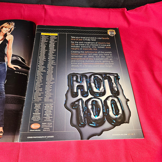 Maxim Magazine Hot 100 2005 Eva Longoria Jennifer Love Hewitt Sara Foster SKU: BB007