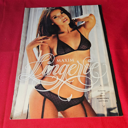 Maxim Lingerie Magazine 2013 Hometown Hotties Special Edition Glamour Models SKU: BB007