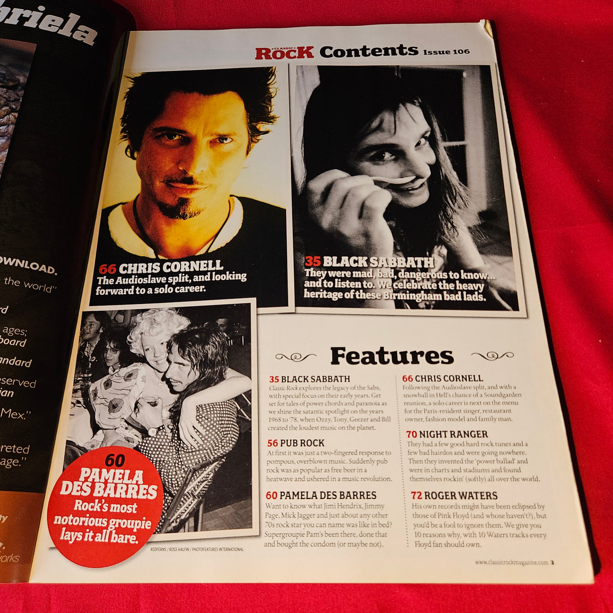 Classic Rock Magazine June 2007 Issue 106 Black Sabbath Chris Cornell Roger Waters (1498)